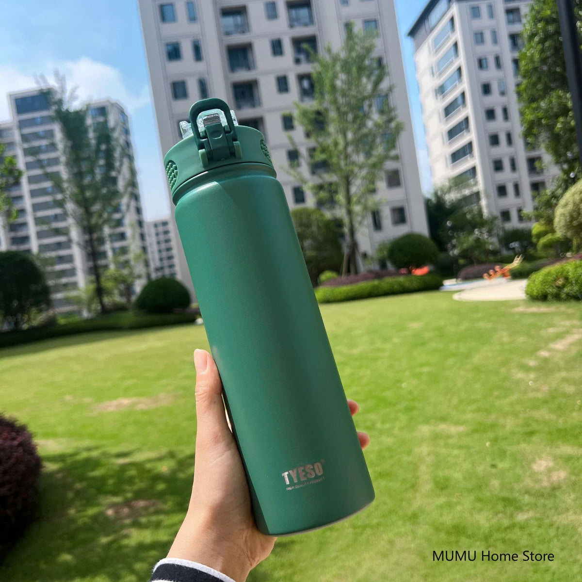 Thermos Bottle With Straw Stainless Steel Car Thermal Cup Sports Water Bottles Keeps Cold and Heat Thermal Mug