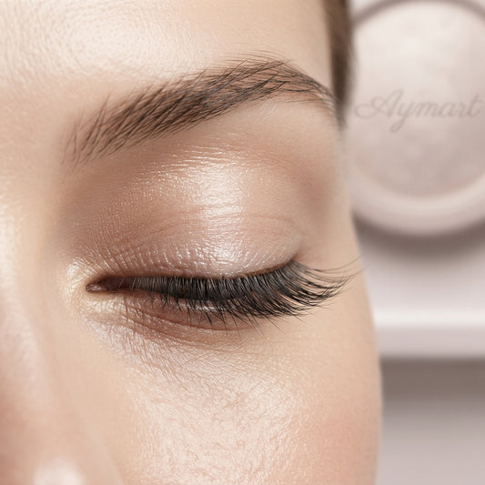 Aymart 10 Pairs Lower False Eyelashes – Wispy Natural Bottom Lashes with Clear Invisible Band for Manga Doll Eye Look